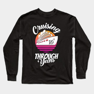 Cruising Through 10 Years Anniversary Long Sleeve T-Shirt